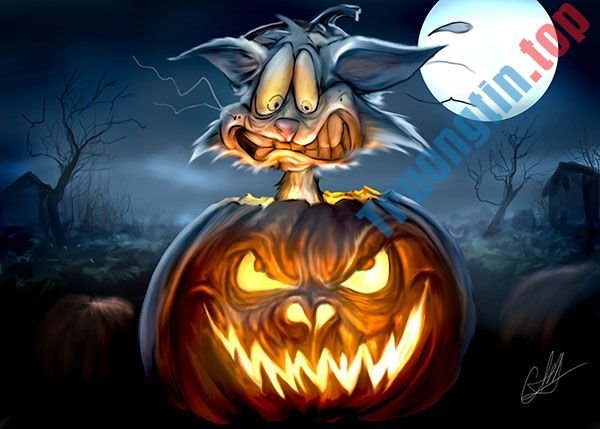 Hình&nbsp;nền Halloween&nbsp;cho&nbsp;máy&nbsp;tính