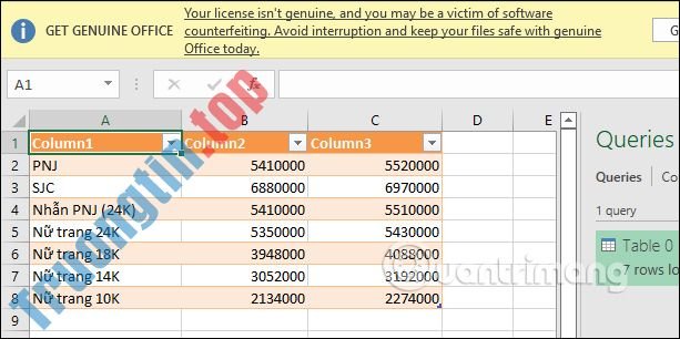 Cách&nbsp;lấy&nbsp;dữ&nbsp;liệu&nbsp;từ&nbsp;web&nbsp;vào&nbsp;Excel