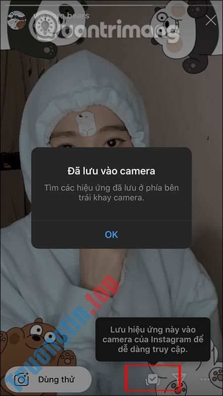 Cách&nbsp;tải&nbsp;filter&nbsp;trên&nbsp;Instagram,&nbsp;tải&nbsp;filter&nbsp;We&nbsp;Bare&nbsp;Bears