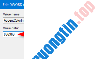 Cách thay đổi màu thanh tiêu đề (Title Bar) không hoạt động trong Windows 10 2 Cách thay đổi màu thanh tiêu đề (Title Bar) không hoạt động trong Windows 10