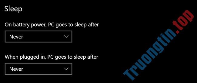 Cách&nbsp;tùy&nbsp;chỉnh&nbsp;cài&nbsp;đặt&nbsp;chế&nbsp;độ&nbsp;Sleep&nbsp;trên&nbsp;Windows&nbsp;10