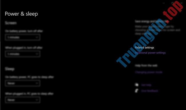 Cách&nbsp;tùy&nbsp;chỉnh&nbsp;cài&nbsp;đặt&nbsp;chế&nbsp;độ&nbsp;Sleep&nbsp;trên&nbsp;Windows&nbsp;10
