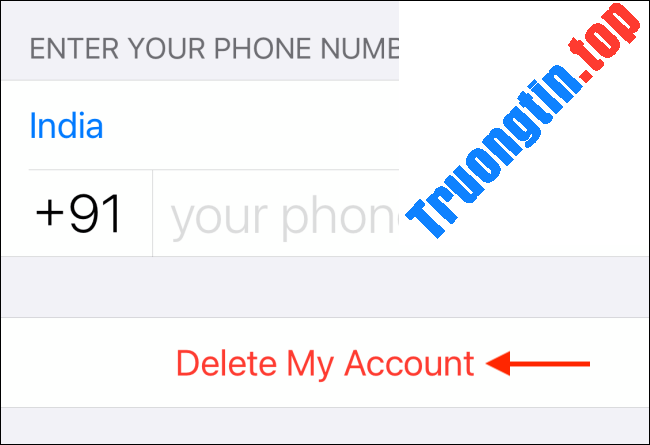 Cách&nbsp;xóa&nbsp;tài&nbsp;khoản&nbsp;WhatsApp