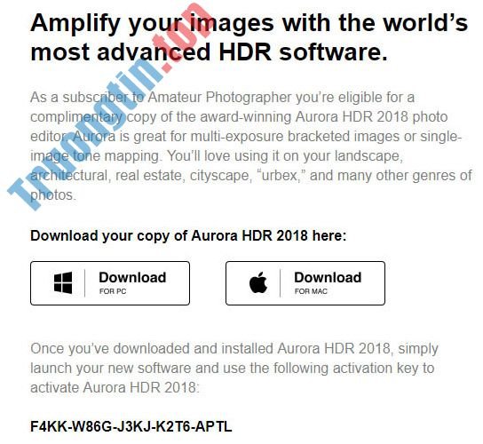 Mời&nbsp;nhận&nbsp;Aurora&nbsp;HDR&nbsp;2018,&nbsp;phần&nbsp;mềm&nbsp;chỉnh&nbsp;sửa&nbsp;ảnh&nbsp;HDR&nbsp;chuyên&nbsp;nghiệp&nbsp;cho&nbsp;Windows&nbsp;và&nbsp;Mac&nbsp;OS,&nbsp;đang&nbsp;miễn&nbsp;phí&nbsp;bản&nbsp;quyền&nbsp;trọn&nbsp;đời