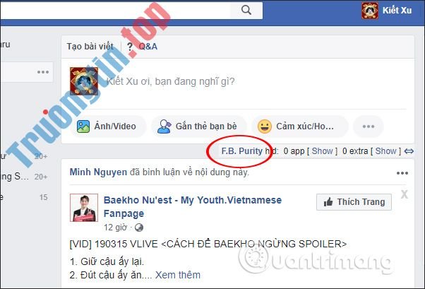 Cách&nbsp;chỉnh&nbsp;giao&nbsp;diện,&nbsp;ẩn&nbsp;quảng&nbsp;cáo&nbsp;Facebook