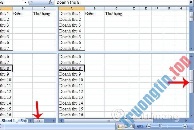 Cách&nbsp;dùng&nbsp;công&nbsp;cụ&nbsp;Split&nbsp;tách&nbsp;bảng&nbsp;dữ&nbsp;liệu&nbsp;Excel