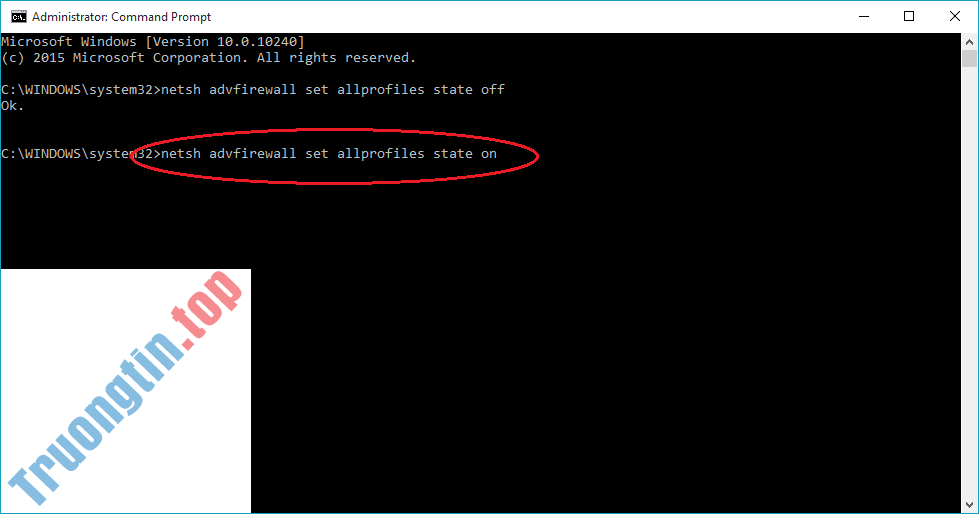 Hướng&nbsp;dẫn&nbsp;kích&nbsp;hoạt&nbsp;/&nbsp;vô&nbsp;hiệu&nbsp;hóa&nbsp;Windows&nbsp;Firewall&nbsp;bằng&nbsp;Command&nbsp;Prompt