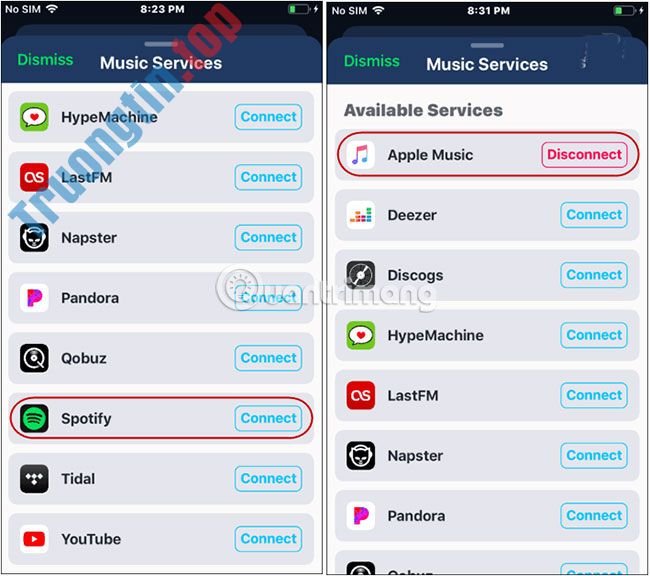 Cách&nbsp;chuyển&nbsp;danh&nbsp;sách&nbsp;phát&nbsp;nhạc&nbsp;giữa&nbsp;Spotify&nbsp;và&nbsp;Apple&nbsp;Music