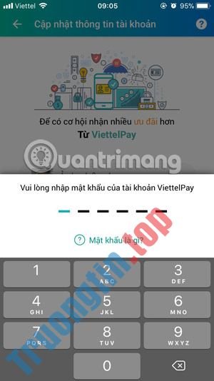 Cách&nbsp;nâng&nbsp;cấp&nbsp;gói&nbsp;cước&nbsp;ViettelPay