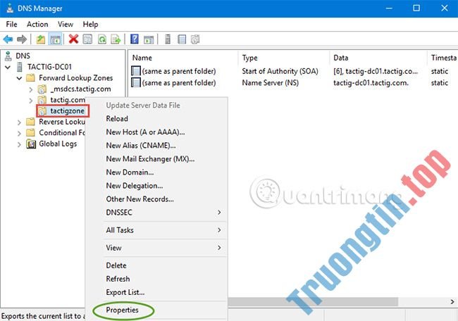 Hướng&nbsp;dẫn&nbsp;cài&nbsp;đặt&nbsp;và&nbsp;cấu&nbsp;hình&nbsp;DNS&nbsp;Server&nbsp;trên&nbsp;Windows&nbsp;Server&nbsp;2016
