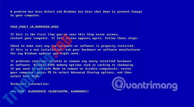 Hướng&nbsp;dẫn&nbsp;sửa&nbsp;lỗi&nbsp;màn&nbsp;hình&nbsp;xanh&nbsp;trên&nbsp;máy&nbsp;tính