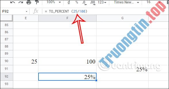 Cách&nbsp;tính&nbsp;phần&nbsp;trăm&nbsp;(%)&nbsp;trong&nbsp;Google&nbsp;Sheets