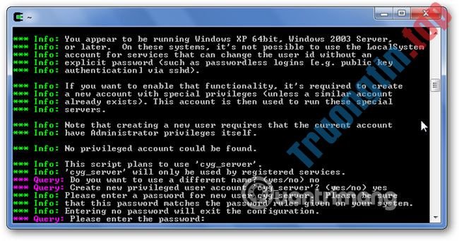 Cách&nbsp;truy&nbsp;cập&nbsp;SSH&nbsp;trên&nbsp;Windows&nbsp;7&nbsp;bằng&nbsp;Cygwin