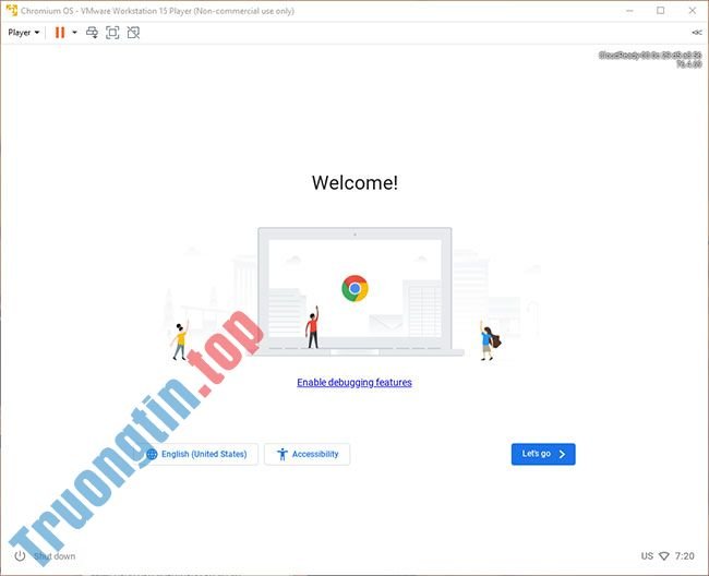 Cách chạy Chromium OS trên Windows 10