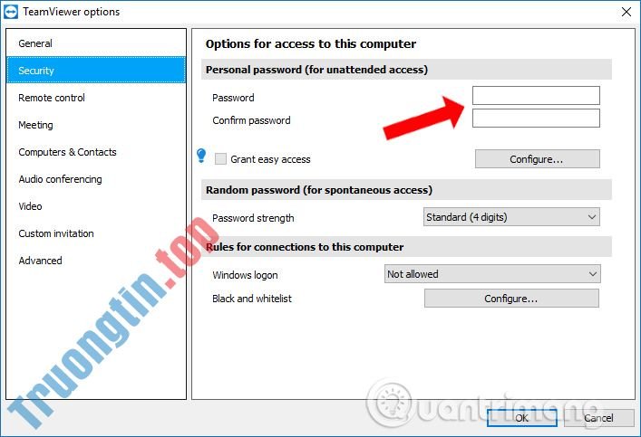 Cách&nbsp;đặt&nbsp;mật&nbsp;khẩu&nbsp;cố&nbsp;định&nbsp;trên&nbsp;Teamviewer