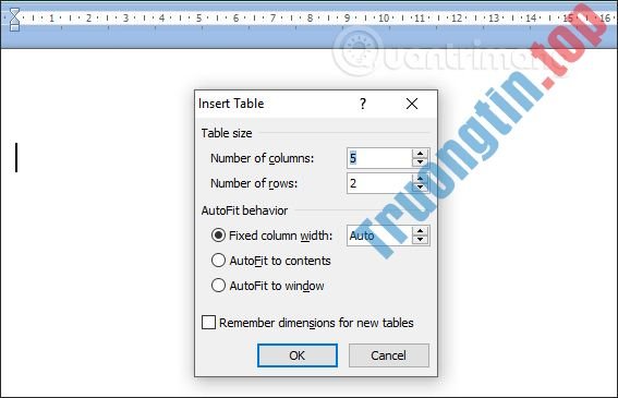 Cách&nbsp;tạo&nbsp;bảng&nbsp;trong&nbsp;Word&nbsp;2007