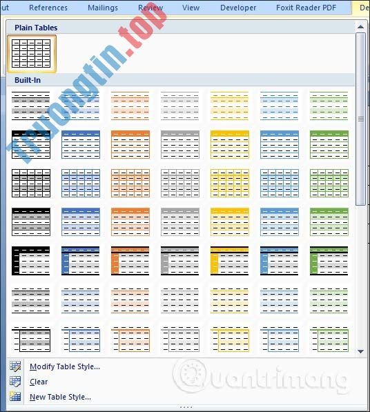 Cách&nbsp;tạo&nbsp;bảng&nbsp;trong&nbsp;Word&nbsp;2007