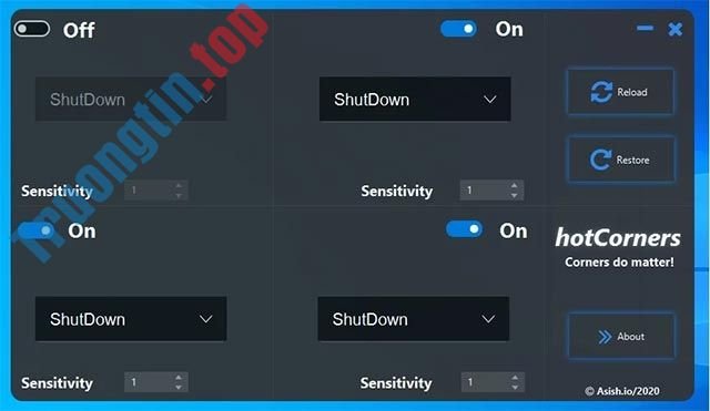 Cách&nbsp;cài&nbsp;Hot&nbsp;Corners&nbsp;cho&nbsp;Windows&nbsp;10