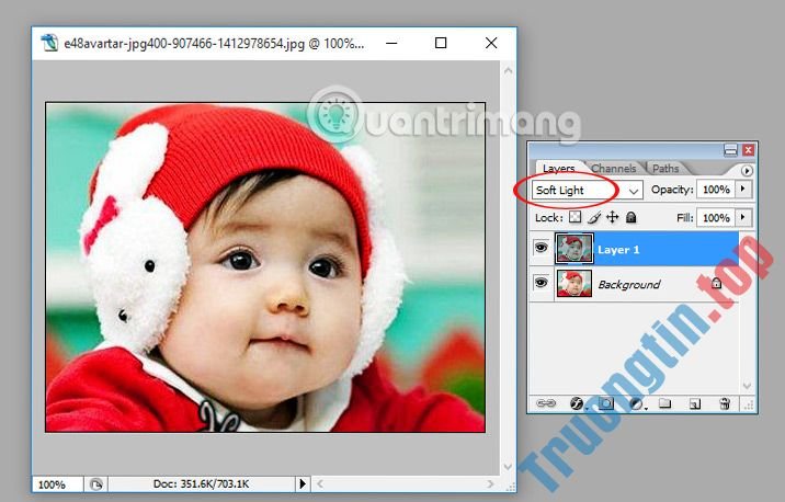 Cách làm nét hình ảnh bằng Photoshop