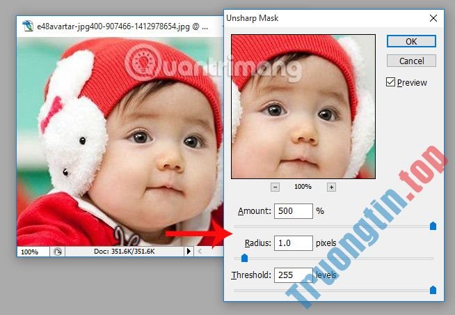 Cách&nbsp;làm&nbsp;nét&nbsp;hình&nbsp;ảnh&nbsp;bằng&nbsp;Photoshop