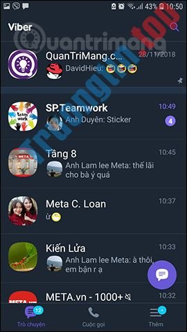 Cách&nbsp;bật&nbsp;chế&nbsp;độ&nbsp;nền&nbsp;tối&nbsp;trên&nbsp;Viber