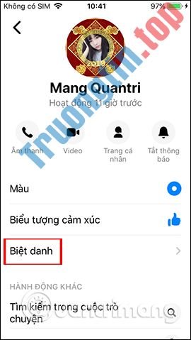 Cách&nbsp;đặt&nbsp;biệt&nbsp;danh&nbsp;trên&nbsp;Messenger&nbsp;điện&nbsp;thoại,&nbsp;máy&nbsp;tính