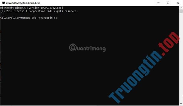 Cách đổi mã PIN BitLocker nhanh chóng 2 Cách đổi mã PIN BitLocker nhanh chóng