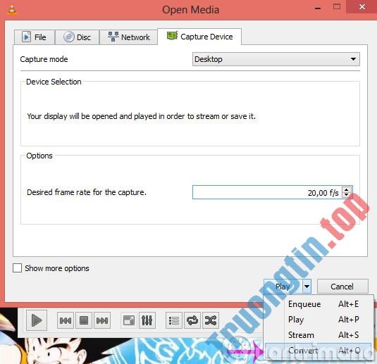 Làm&nbsp;cách&nbsp;nào&nbsp;quay&nbsp;phim&nbsp;màn&nbsp;hình&nbsp;bằng&nbsp;VLC&nbsp;Media&nbsp;Player?