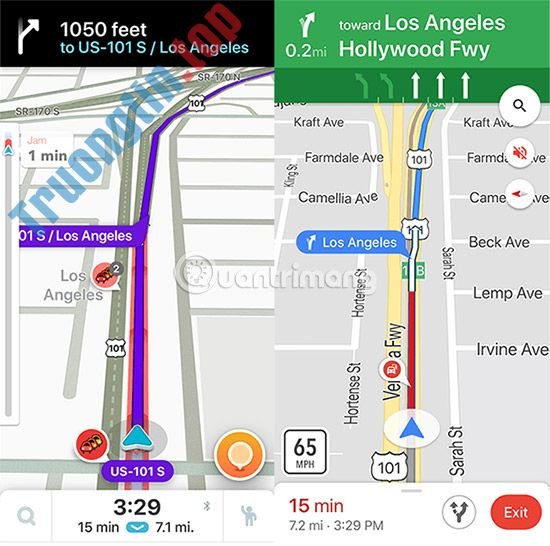 So&nbsp;sánh&nbsp;Google&nbsp;Maps&nbsp;và&nbsp;Waze