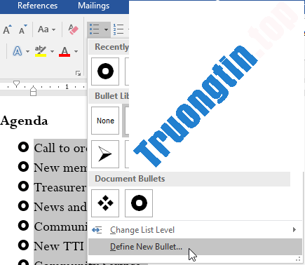 Word&nbsp;2019&nbsp;(Phần&nbsp;9):&nbsp;Tạo&nbsp;list&nbsp;(danh&nbsp;sách)