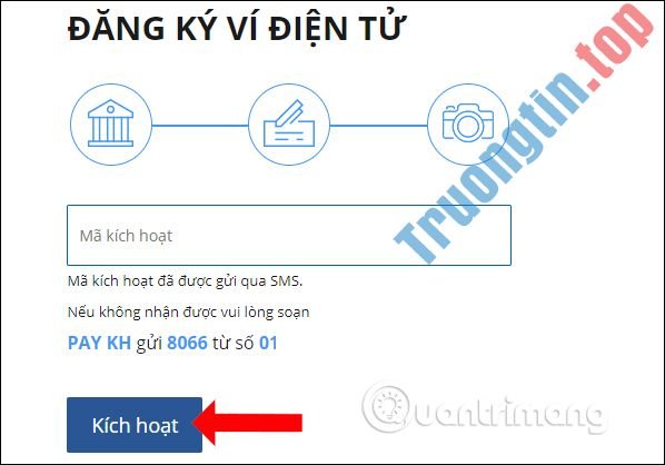 Cách đăng ký ví điện tử VTC Pay