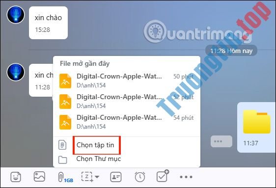 Cách&nbsp;gửi&nbsp;video&nbsp;qua&nbsp;Zalo&nbsp;không&nbsp;bị&nbsp;mờ,&nbsp;đăng&nbsp;video&nbsp;HD&nbsp;lên&nbsp;Zalo