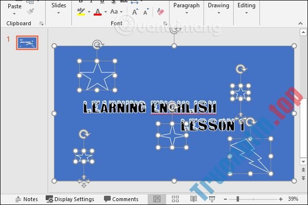 Cách&nbsp;làm&nbsp;hiệu&nbsp;ứng&nbsp;chữ&nbsp;pháo&nbsp;hoa&nbsp;PowerPoint