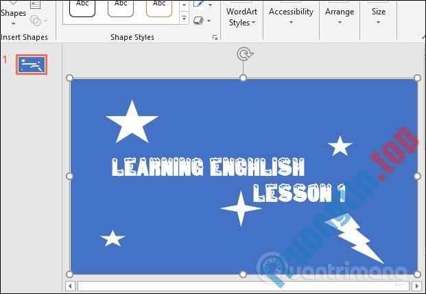 Cách&nbsp;làm&nbsp;hiệu&nbsp;ứng&nbsp;chữ&nbsp;pháo&nbsp;hoa&nbsp;PowerPoint