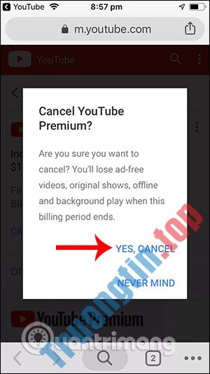Cách đăng ký dùng thử YouTube Premium