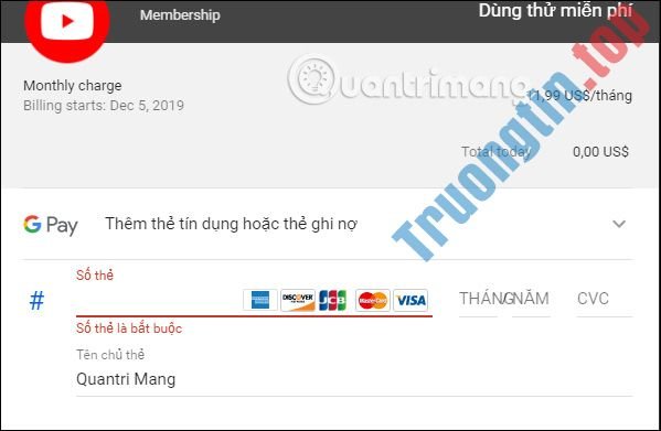 Cách&nbsp;đăng&nbsp;ký&nbsp;dùng&nbsp;thử&nbsp;YouTube&nbsp;Premium