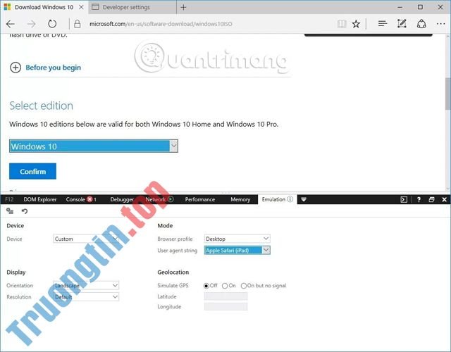 Cách&nbsp;download&nbsp;Windows&nbsp;10,&nbsp;tải&nbsp;file&nbsp;ISO&nbsp;Windows&nbsp;10&nbsp;từ&nbsp;Microsoft