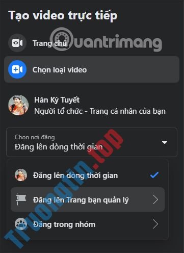Đây&nbsp;là&nbsp;cách&nbsp;Live&nbsp;Stream&nbsp;Video&nbsp;Facebook&nbsp;trên&nbsp;PC,&nbsp;Fanpage