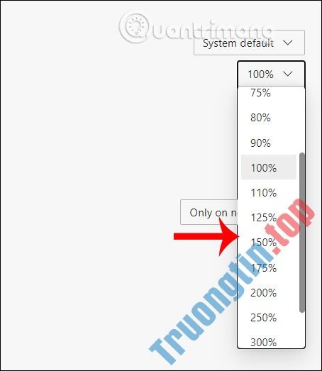 Cách&nbsp;đổi&nbsp;mức&nbsp;zoom&nbsp;mặc&nbsp;định&nbsp;trên&nbsp;Edge&nbsp;Chromium