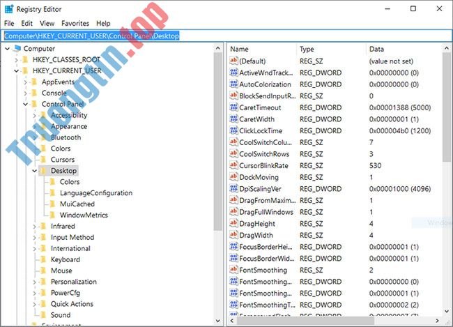 Cách&nbsp;hiển&nbsp;thị&nbsp;vĩnh&nbsp;viễn&nbsp;phiên&nbsp;bản&nbsp;Windows&nbsp;10&nbsp;trên&nbsp;desktop