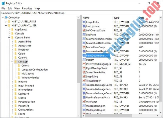 Cách&nbsp;hiển&nbsp;thị&nbsp;vĩnh&nbsp;viễn&nbsp;phiên&nbsp;bản&nbsp;Windows&nbsp;10&nbsp;trên&nbsp;desktop