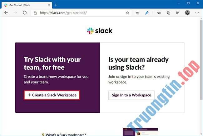 Cách&nbsp;thiết&nbsp;lập&nbsp;tài&nbsp;khoản&nbsp;Slack