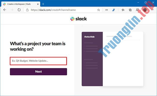 Cách&nbsp;thiết&nbsp;lập&nbsp;tài&nbsp;khoản&nbsp;Slack