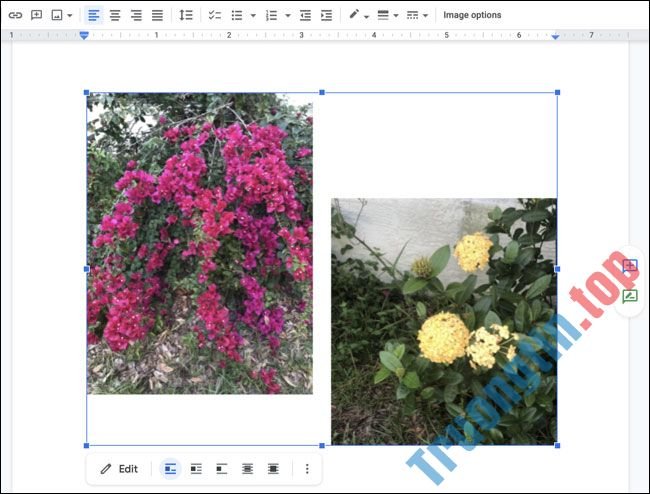 Cách&nbsp;nhóm&nbsp;hình&nbsp;ảnh&nbsp;trong&nbsp;Google&nbsp;Docs