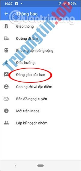 Cách&nbsp;tắt&nbsp;thông&nbsp;báo&nbsp;đánh&nbsp;giá&nbsp;địa&nbsp;điểm&nbsp;Google&nbsp;Maps