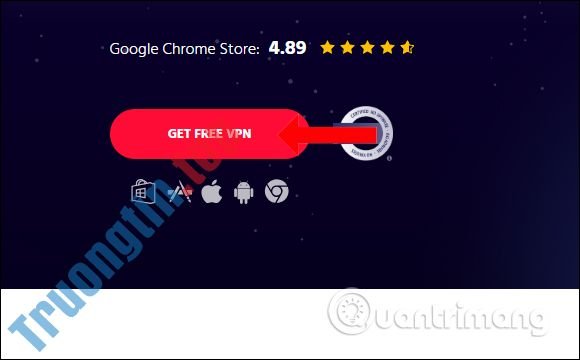 Cách dùng iNinja Proxy VPN kết nối dung lượng không giới hạn