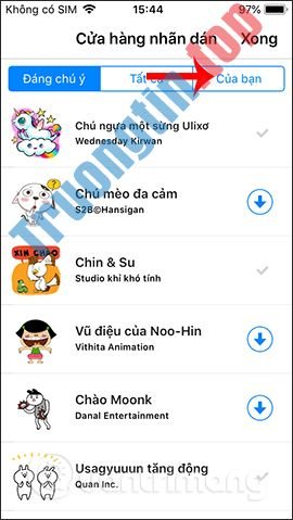 Cách&nbsp;xóa&nbsp;sticker&nbsp;trên&nbsp;Facebook&nbsp;Messenger