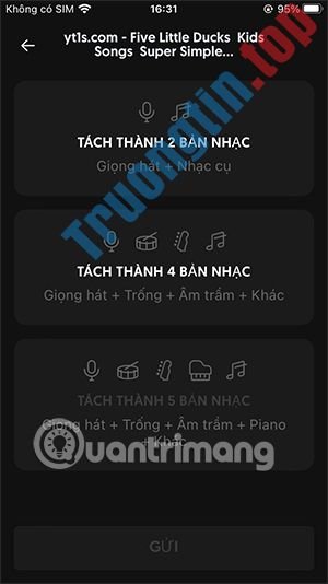 Cách&nbsp;tách&nbsp;giọng&nbsp;hát&nbsp;và&nbsp;nhạc&nbsp;cụ&nbsp;trên&nbsp;điện&nbsp;thoại