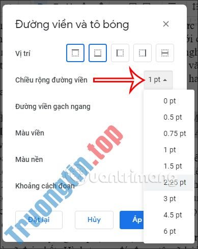 Cách&nbsp;tạo&nbsp;đường&nbsp;viền&nbsp;màu&nbsp;đoạn&nbsp;văn&nbsp;Google&nbsp;Docs