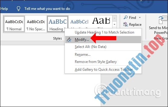 Cách&nbsp;thay&nbsp;đổi&nbsp;kiểu&nbsp;Heading&nbsp;trên&nbsp;Word
